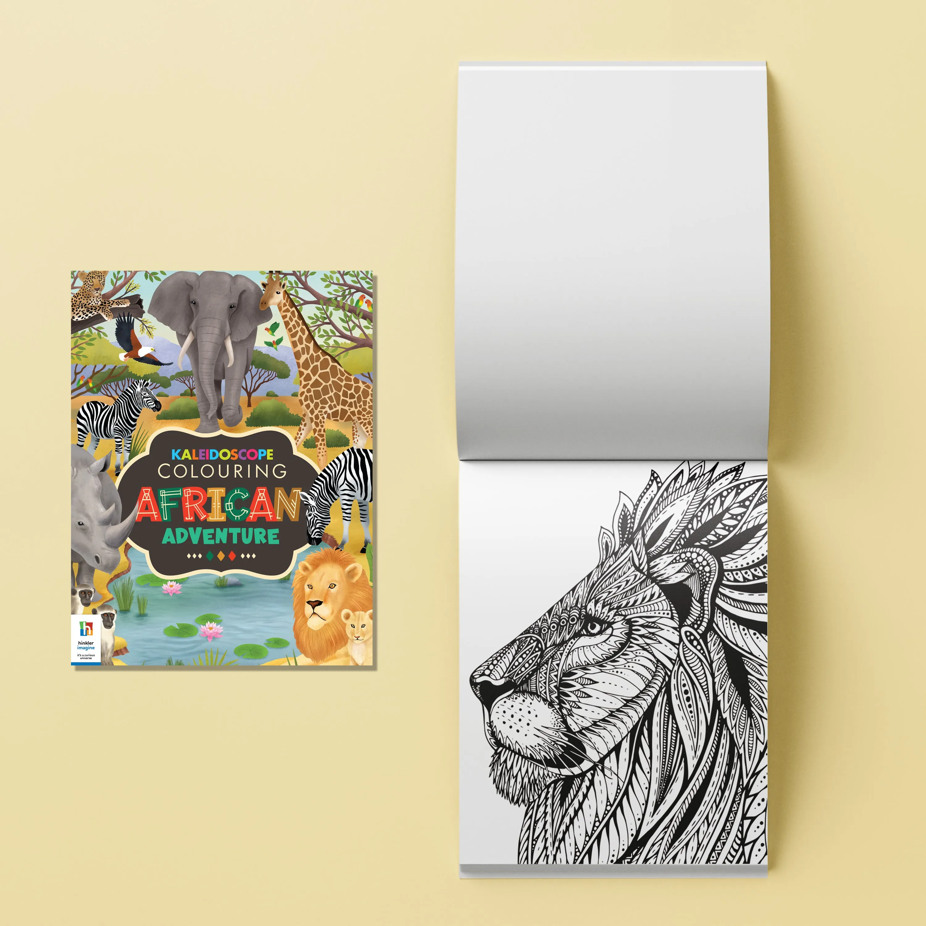 Kaleidoscope Colouring Kit: African Adventure