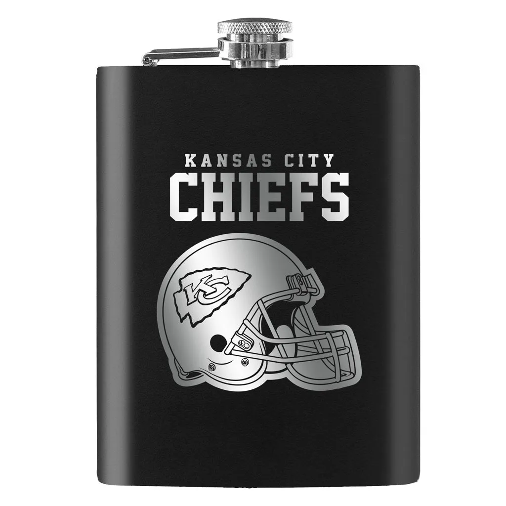 Kansas City Chiefs Flask | Laser-Etched 8oz