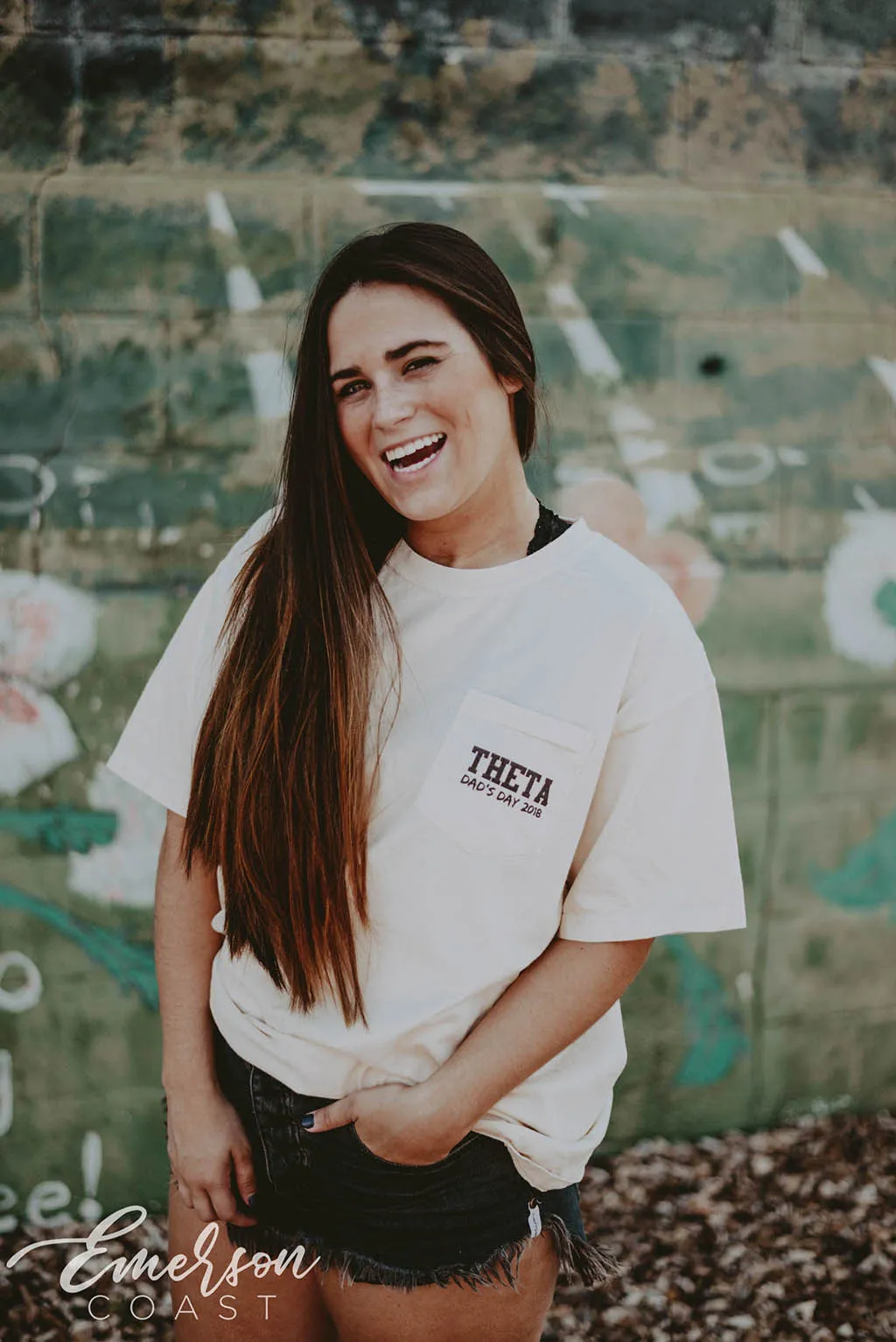 Kappa Alpha Theta Football Dad's Day Tee