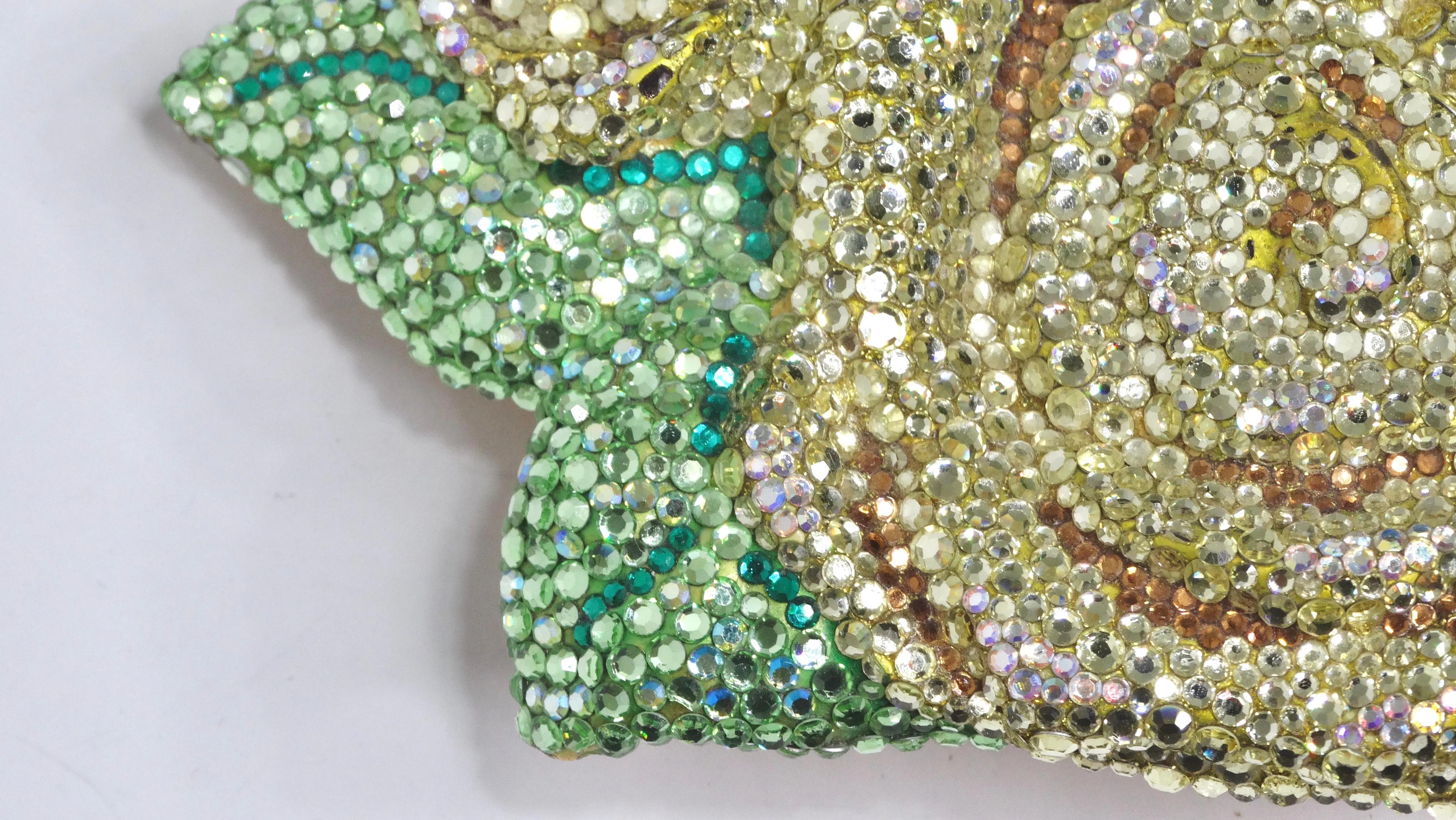 Kathrine Baumann Swarovski Flower Belt Buckle