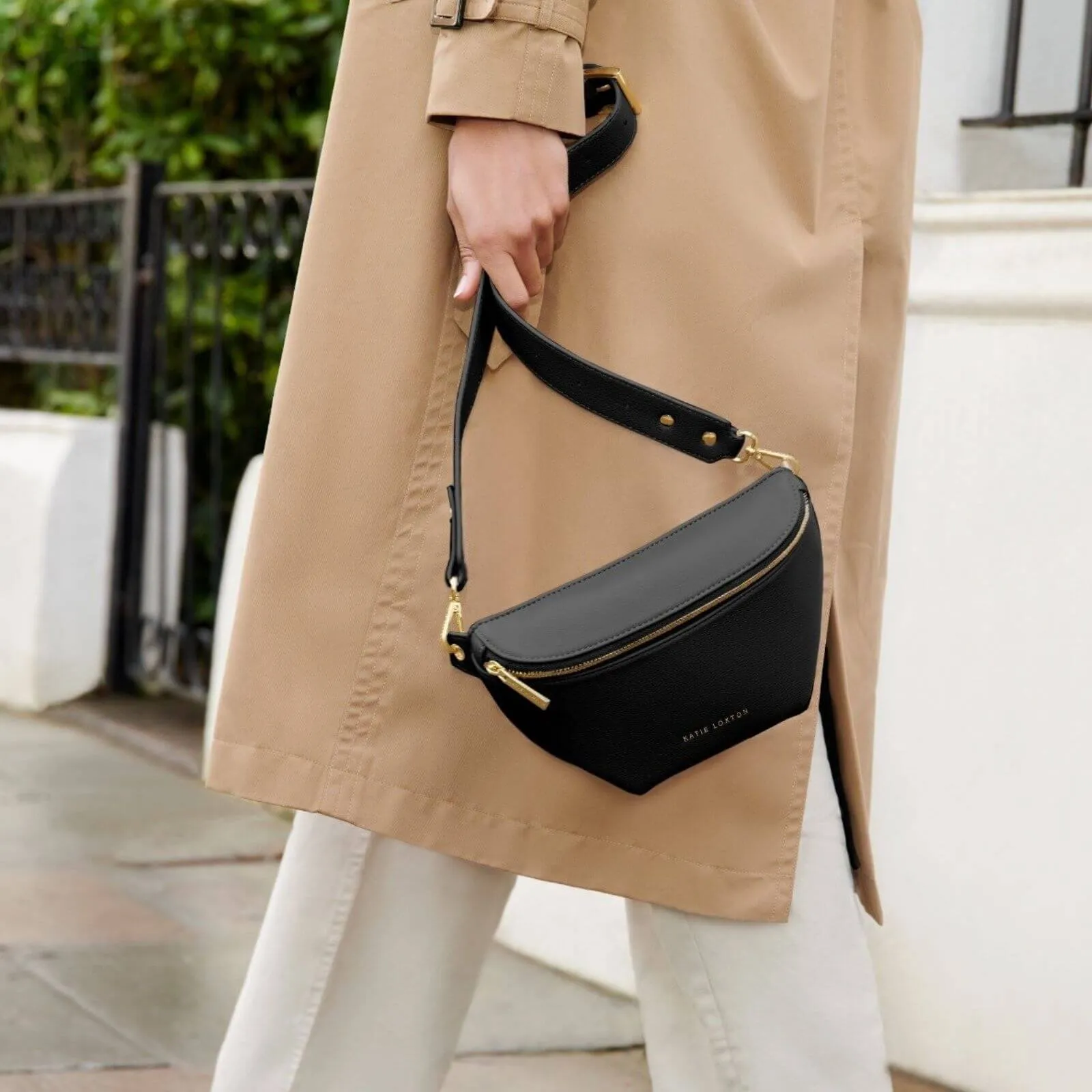 Katie Loxton Maya Belt Crossbody Bag - Black