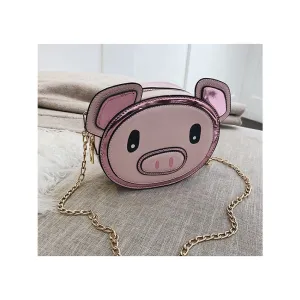 Kawaii Pig Crossbody Bag