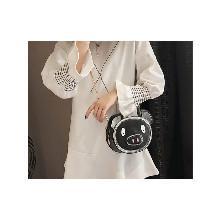Kawaii Pig Crossbody Bag