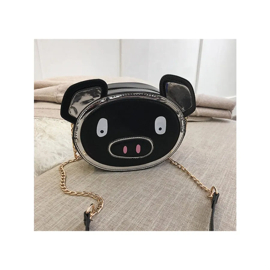 Kawaii Pig Crossbody Bag