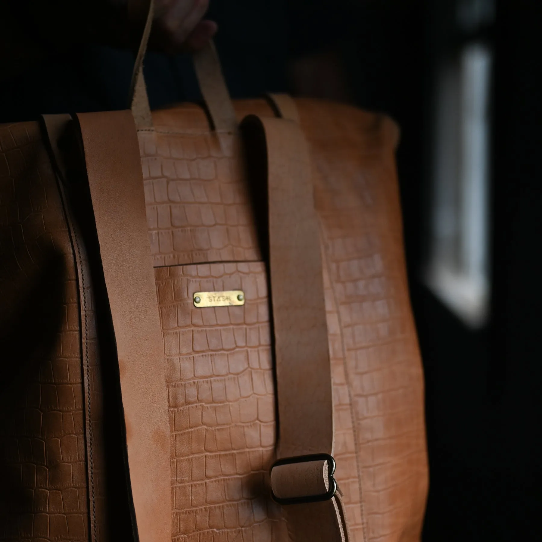 Kayak Pack | Luxe Natural Croc