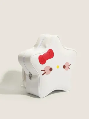 'Kitty Star' Kawaii Star Shape Kitty Face Backpack