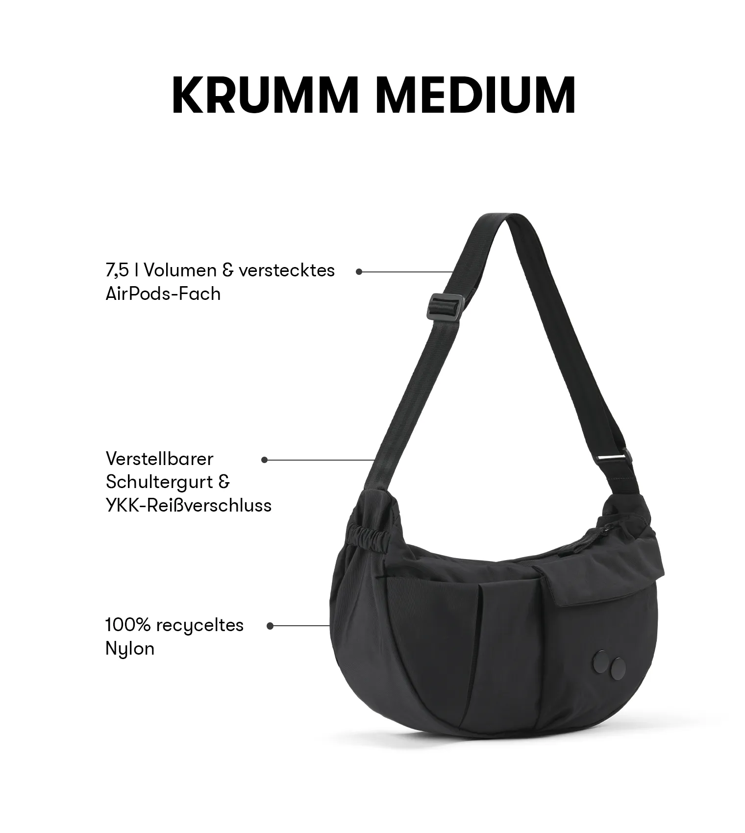 Krumm Medium - Crinkle Purple