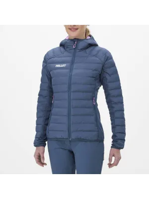 Kurtka damska na trekking MILLET W Fitz Roy Warm Hoodie granatowy