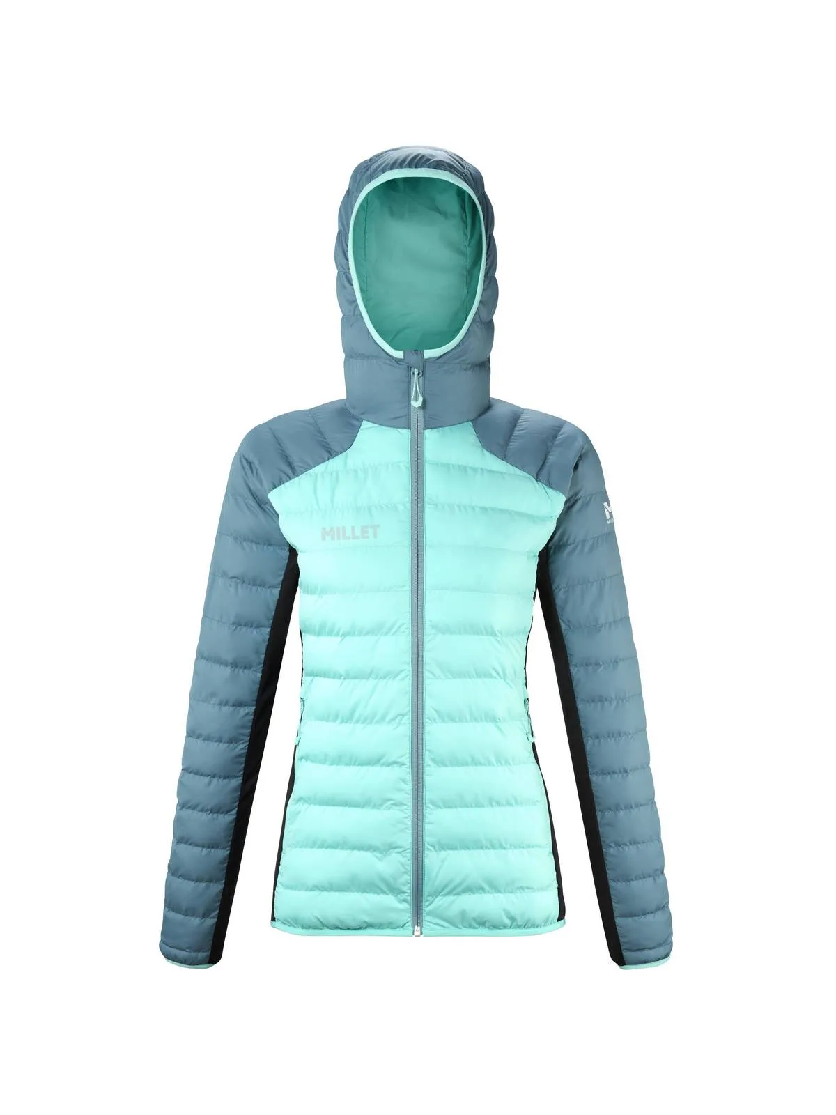 Kurtka na trekking damska MILLET W Fitz Roy Warm Hoodie niebieski