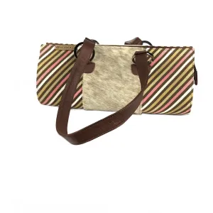 Kuskaya Brown Pipe Handbag
