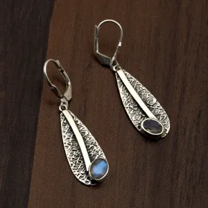 Labradorite Handmade Dangle Earrings