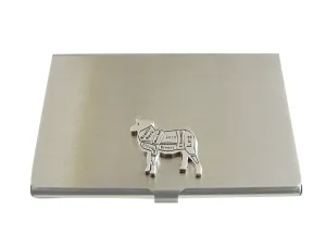 Lamb Butchers Cut Business Card Holder