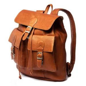 LARGE BUCKLE-FLAP BACKPACK