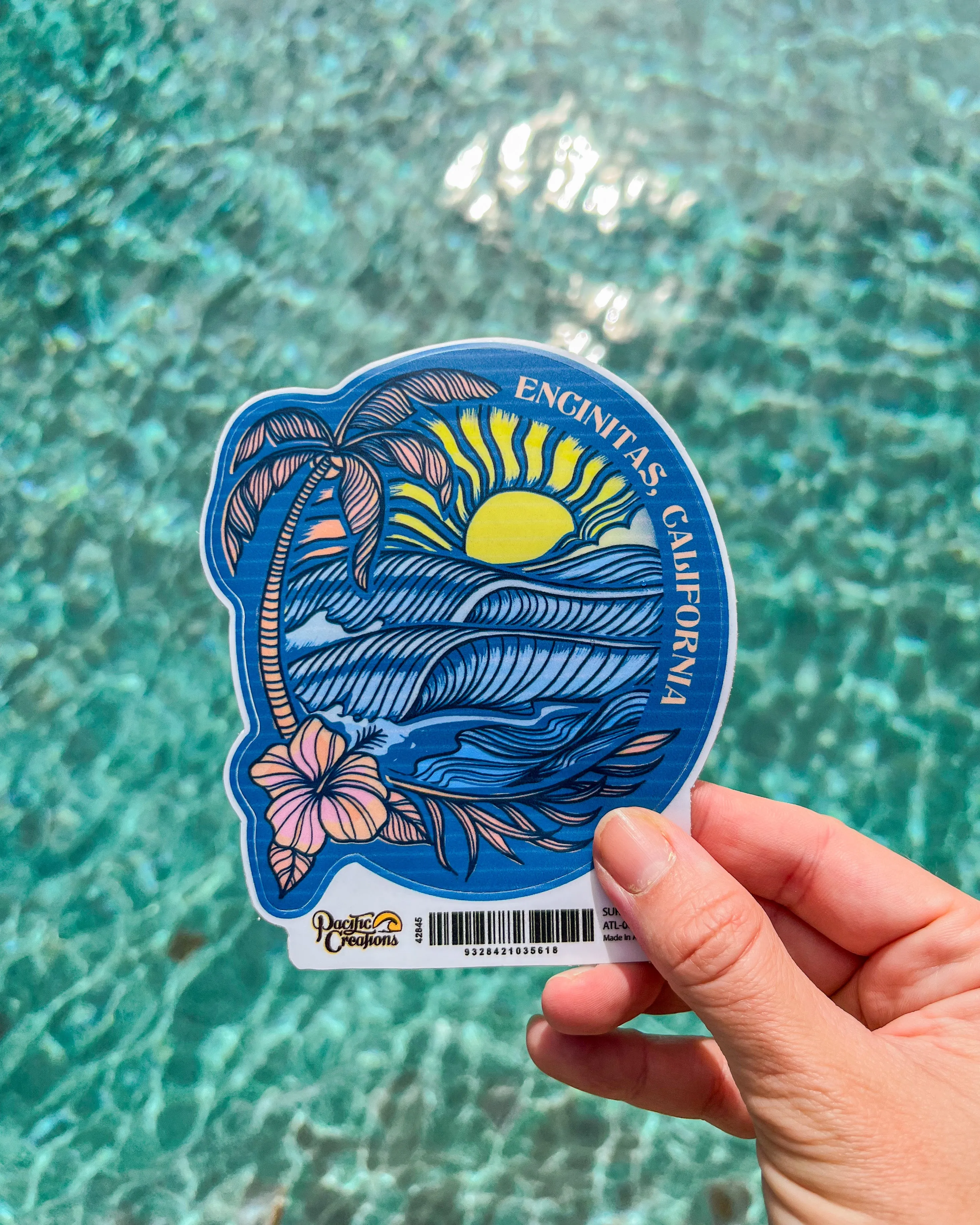 Large Encinitas Sticker