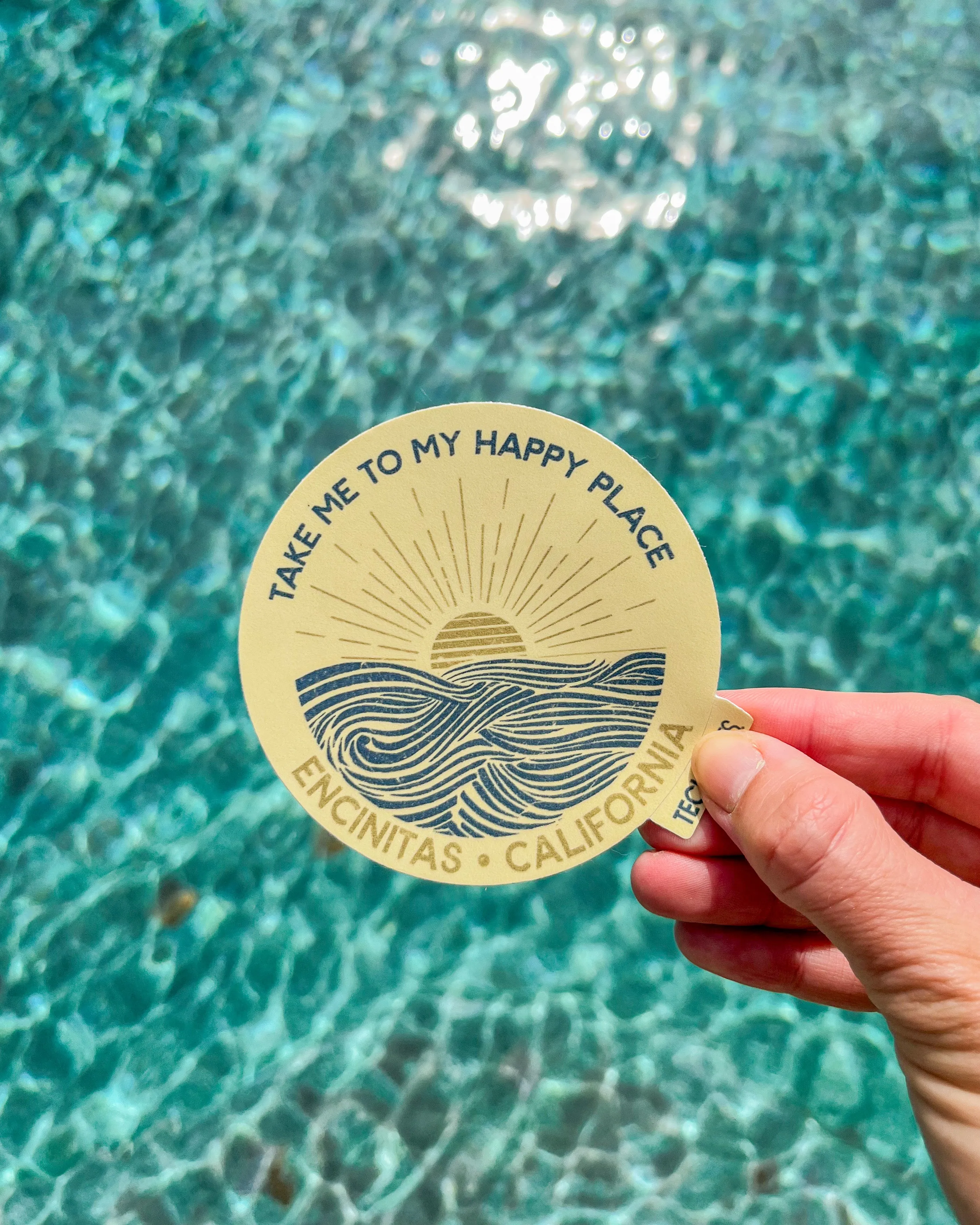 Large Encinitas Sticker