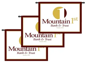 Large Logos/Business Tapestry Wall Hangings- Volume Discounts