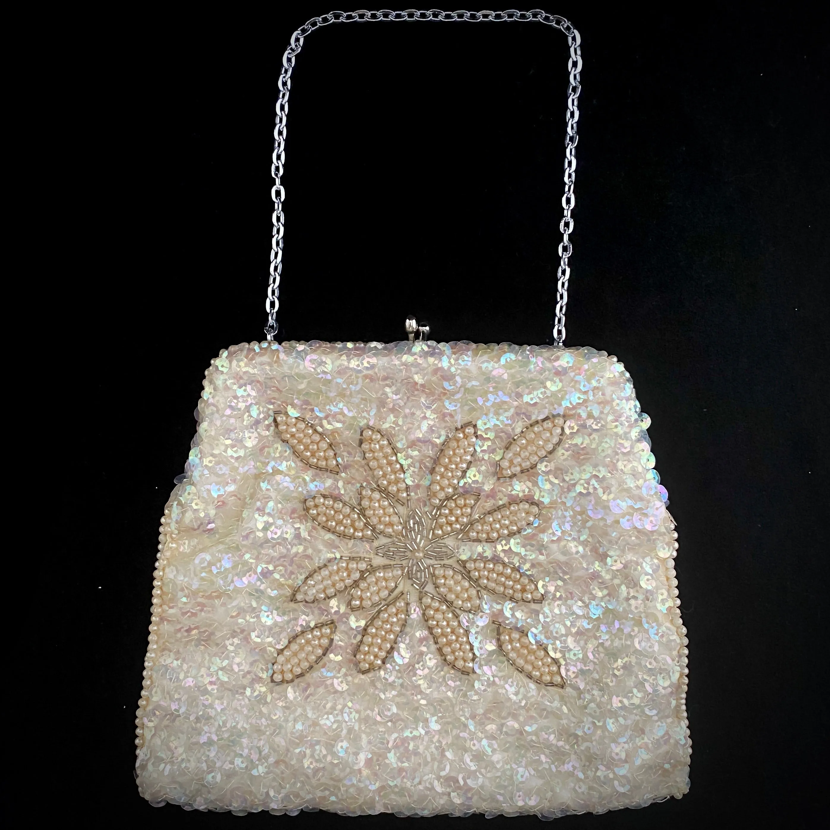 Late 40s/ Early 50s La Regale Sequin and Beaded Bag