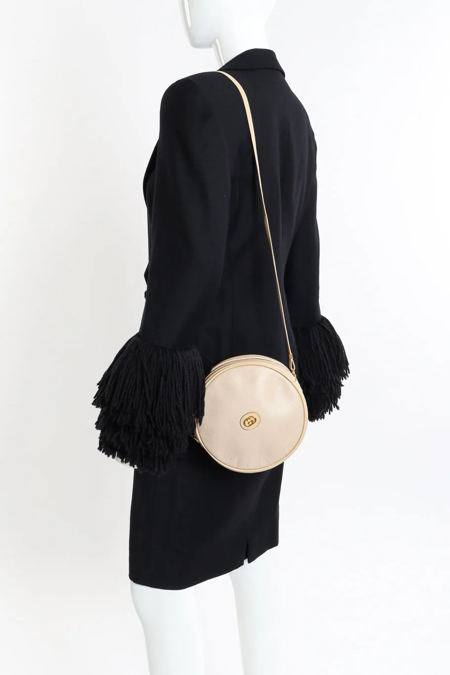 Leather Circle Bag