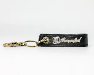 Leather Loop Keychain / Black