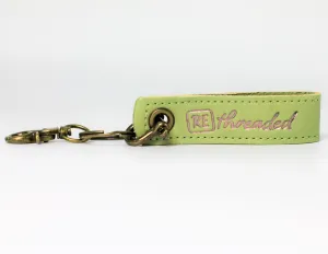 Leather Loop Keychain / Palmetto