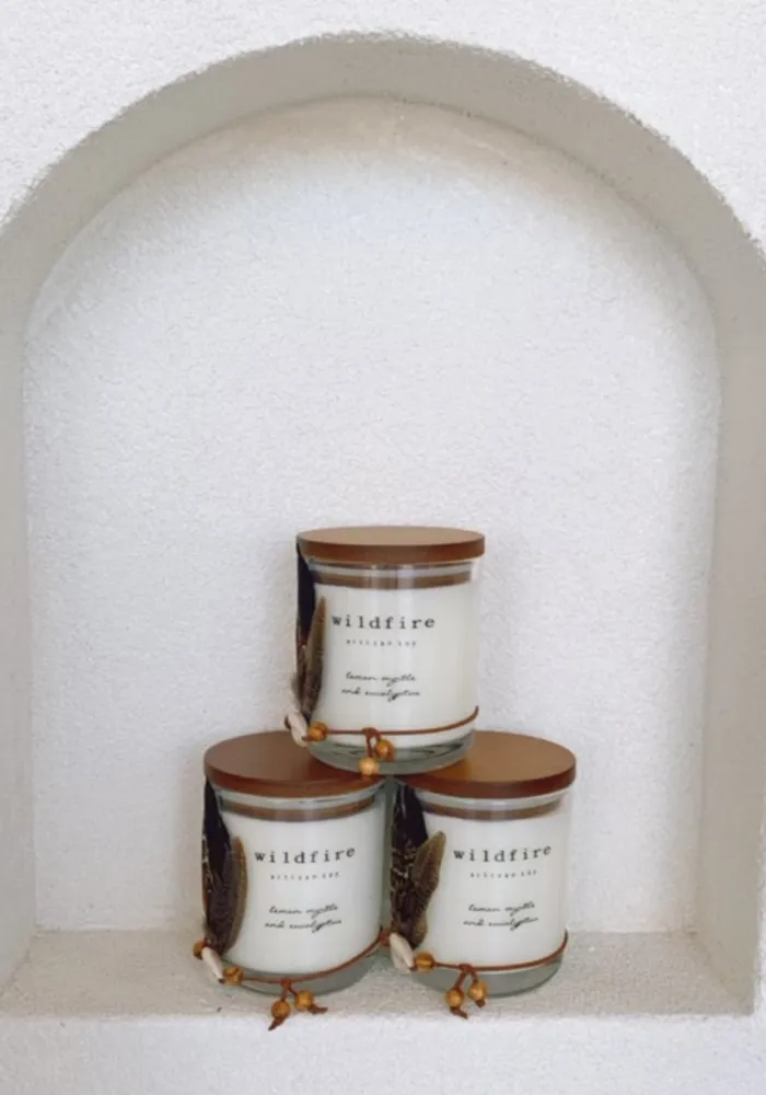 Lemon Myrtle and Eucalyptus Soy Candle