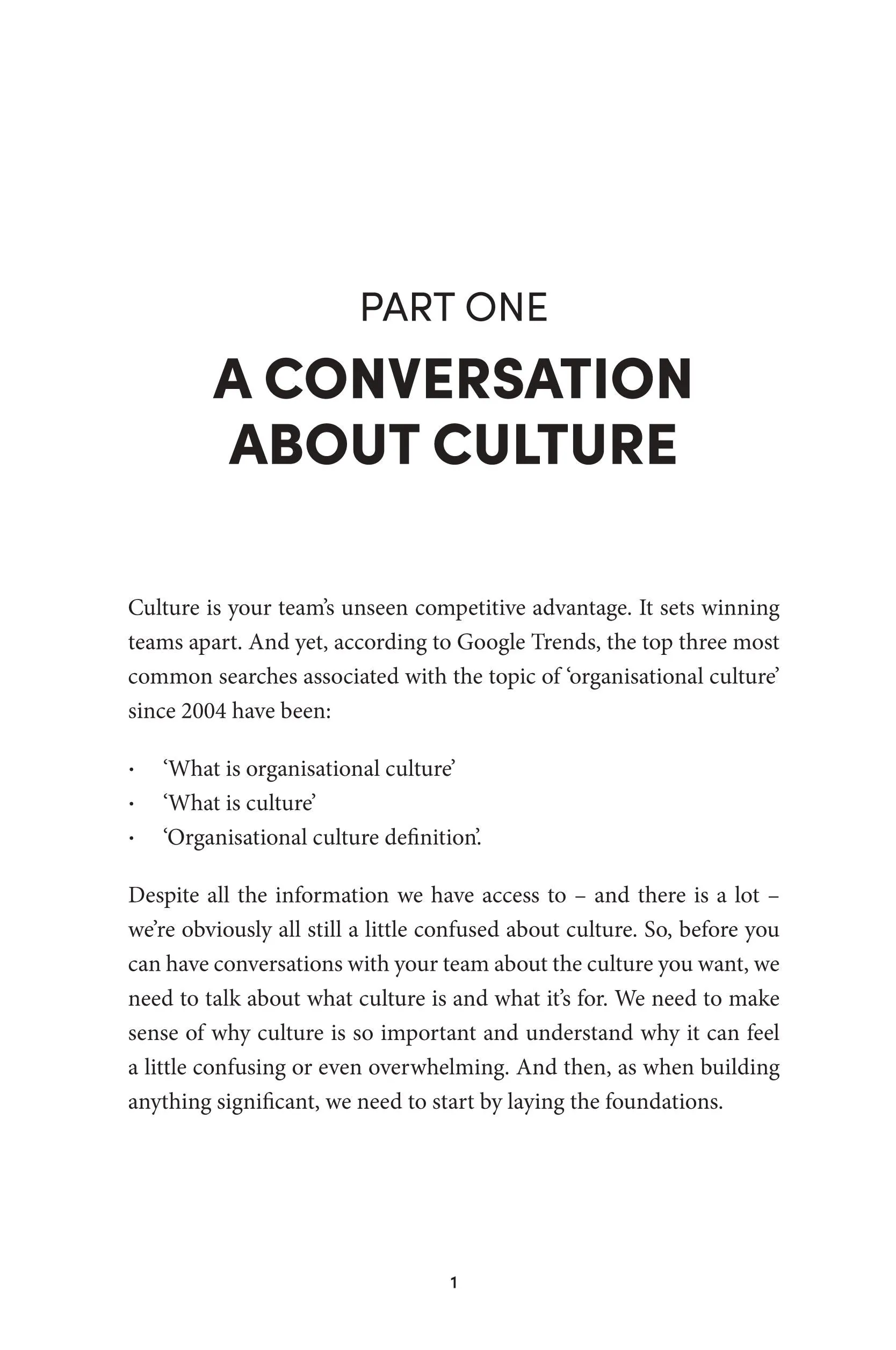 Let's Talk Culture: The conversations you need to create the team you want <br><i><small> by Shane Michael Hatton </i> </small>