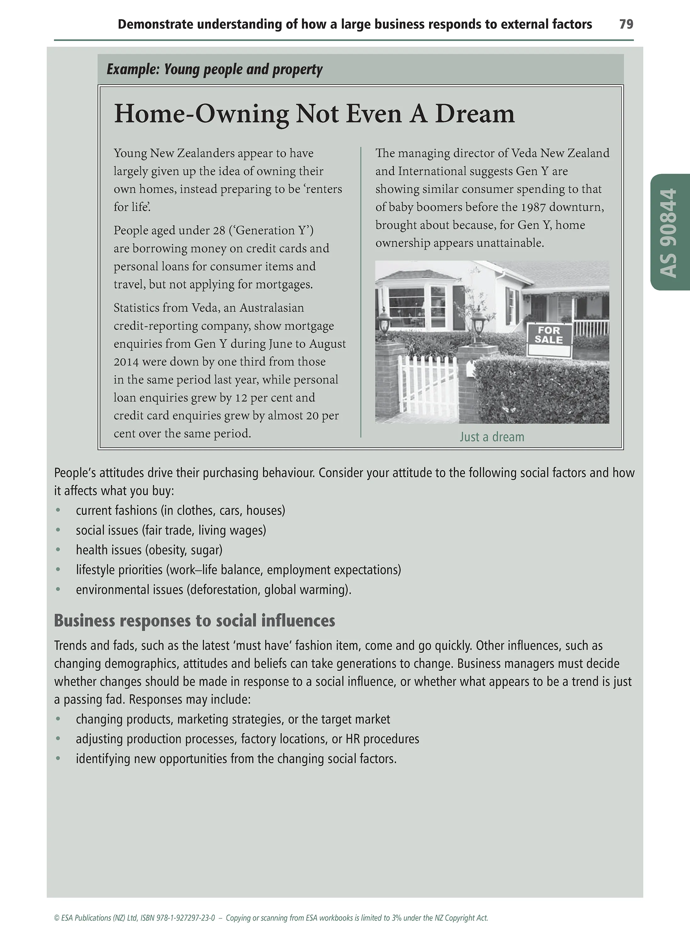 Level 2 Business Studies Learning Workbook