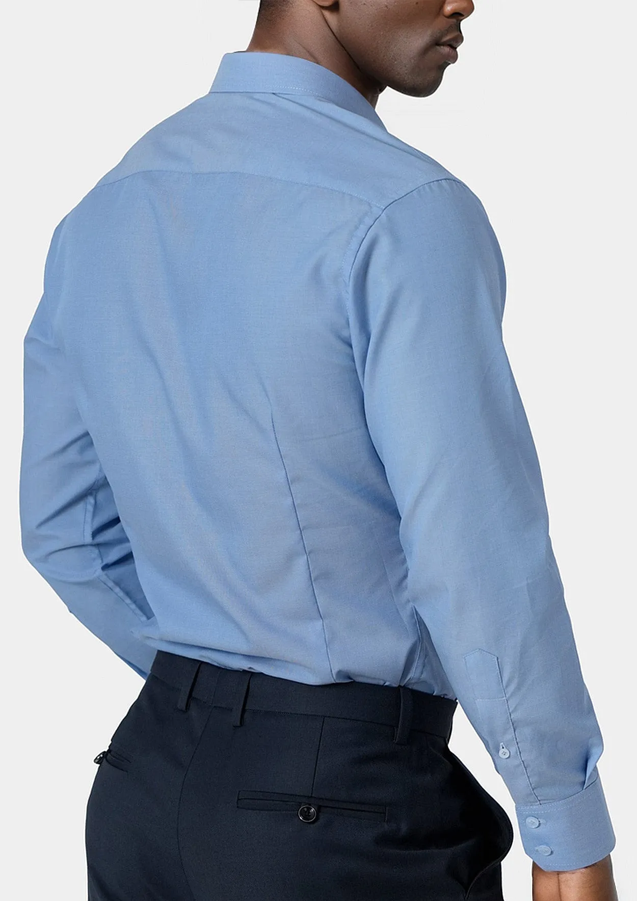 Light Blue End On End Shirt