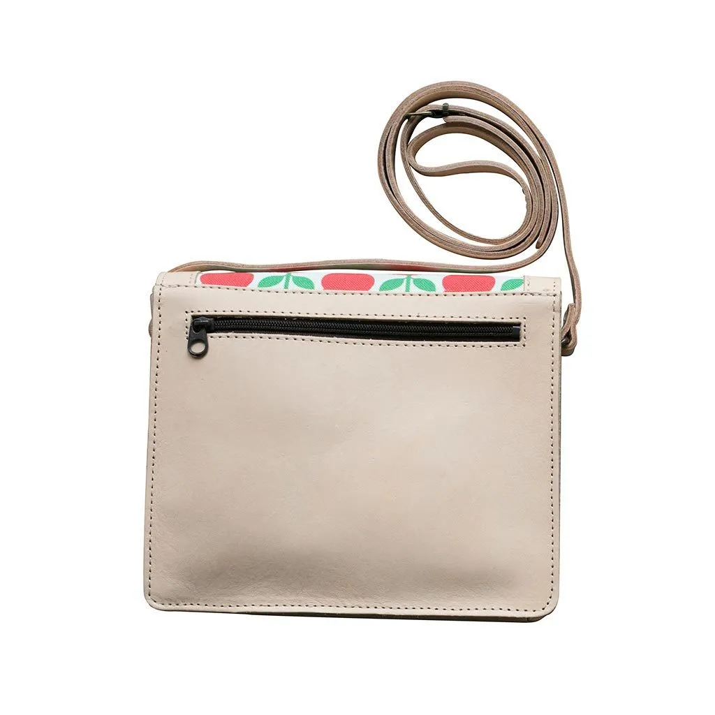 Lingonberry Leather Handbag