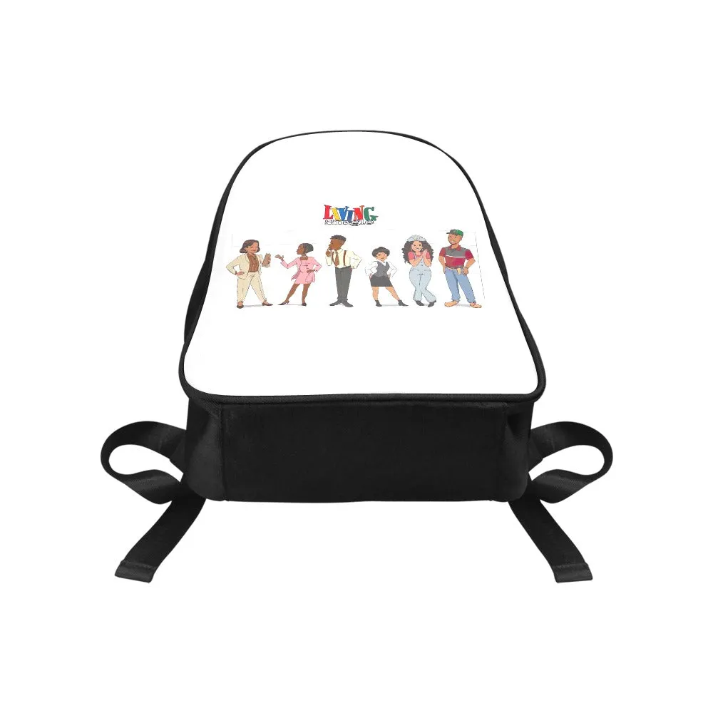 Living Single Canvas Backpack