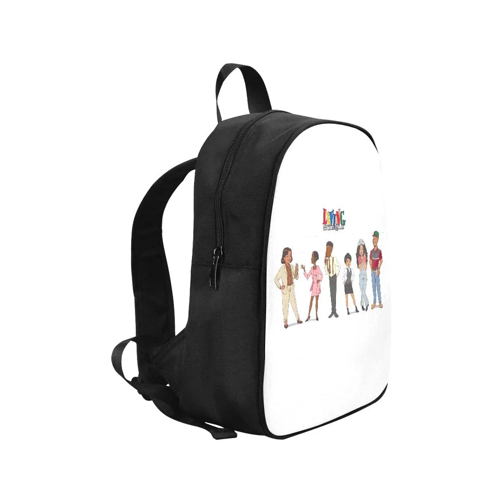 Living Single Canvas Backpack