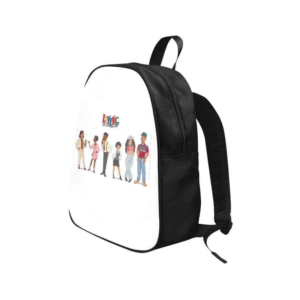 Living Single Canvas Backpack