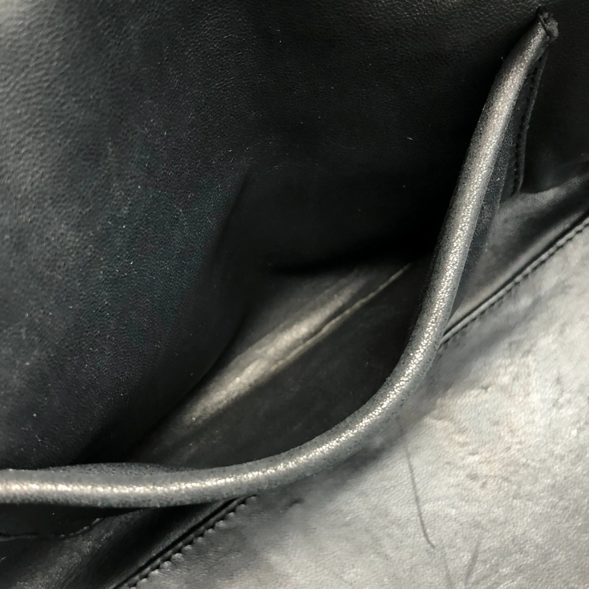 LOEWE Amazona28 Anagram Handbag Boston bag Black Vintage 4ve2yy