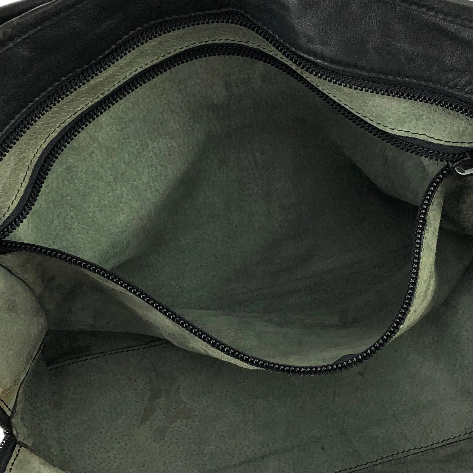 LOEWE Anagram Boston bag Handbag Black Vintage Old zy8pdh