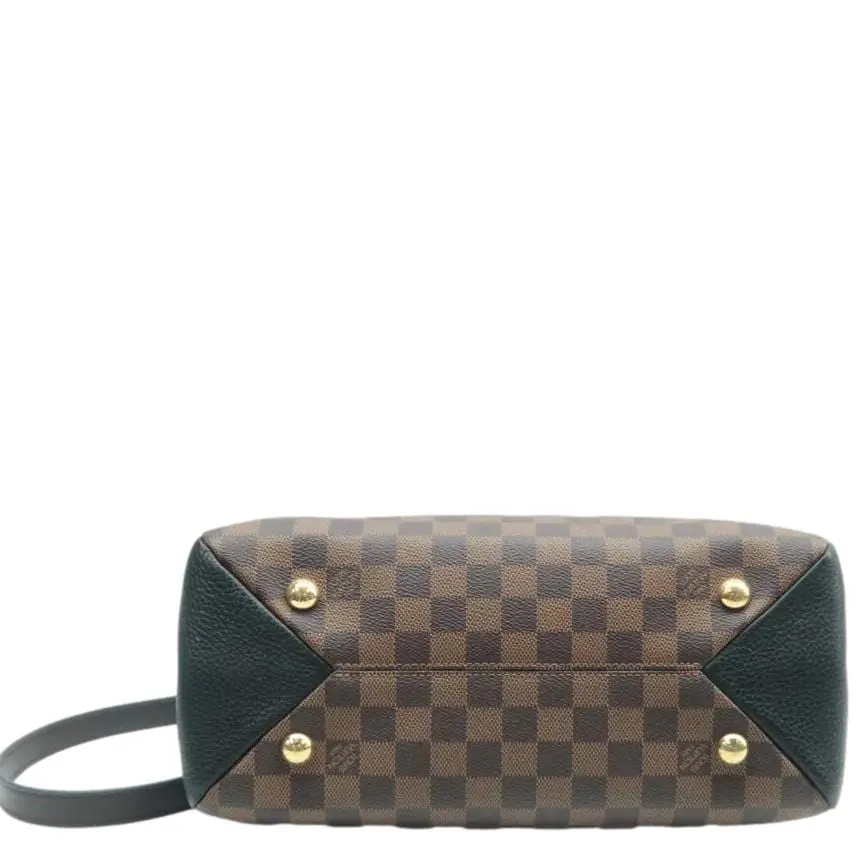 LOUIS VUITTON Brittany Damier Ebene Shoulder Bag Brown