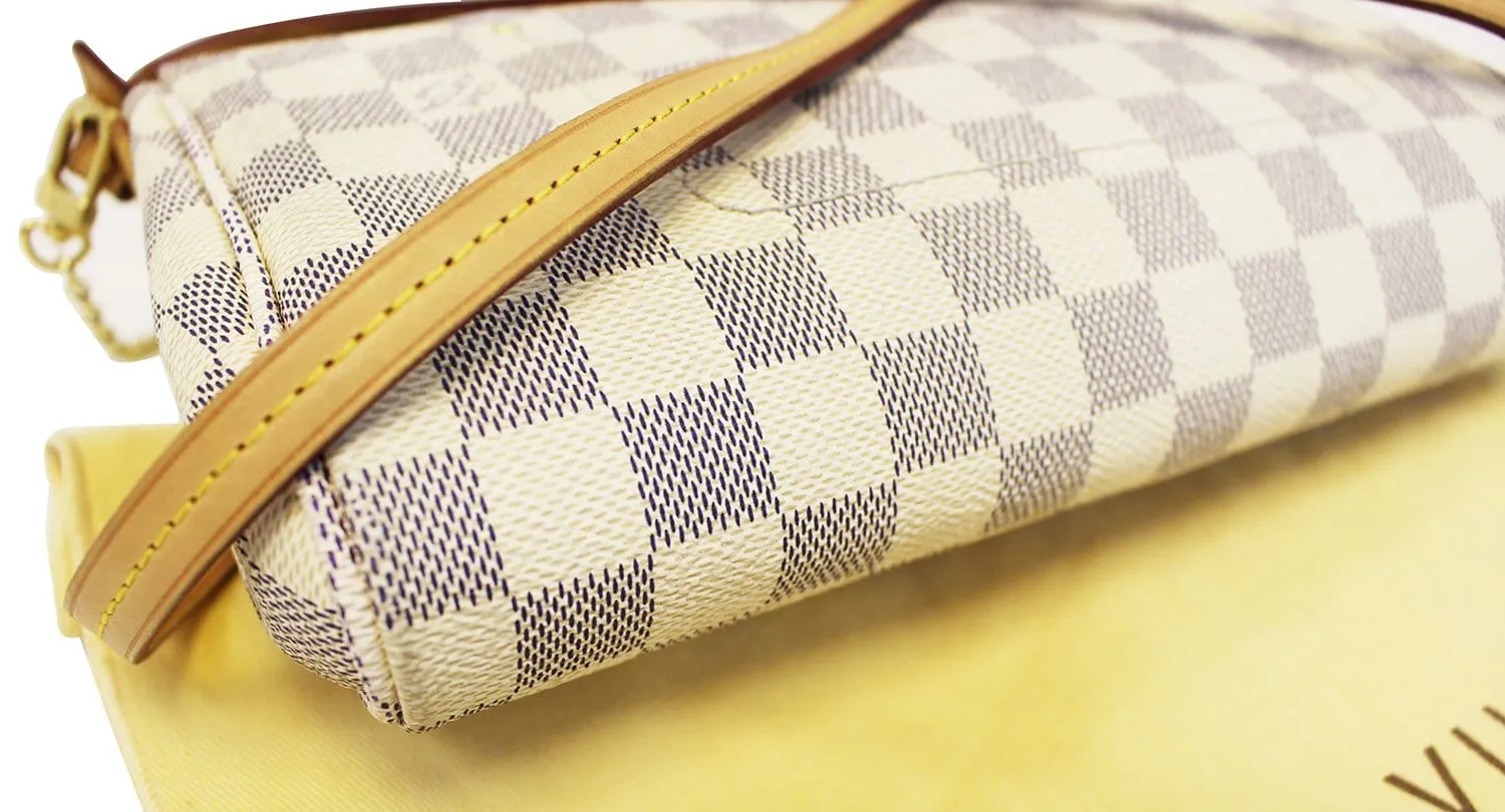 LOUIS VUITTON Damier Azur Favorite MM Crossbody Bag