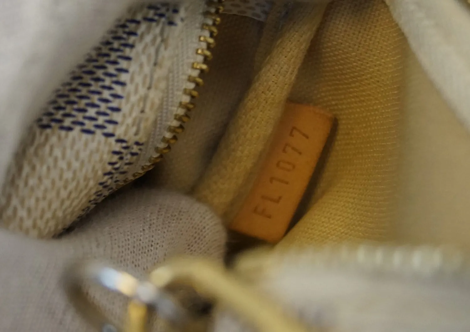 LOUIS VUITTON Damier Azur Mini Pochette Accessoires Pouch