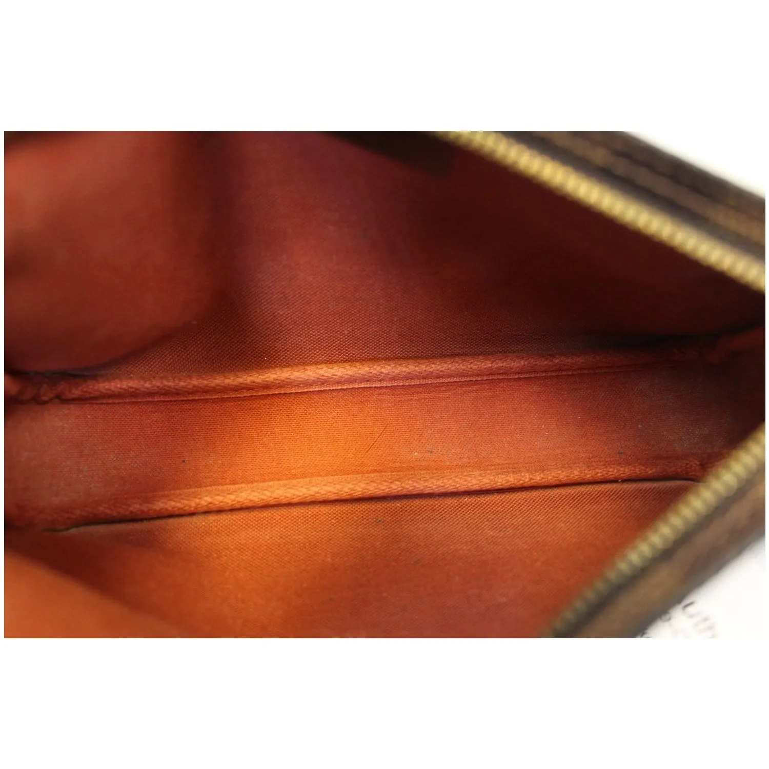 LOUIS VUITTON Damier Ebene Navona Pouch Handbag