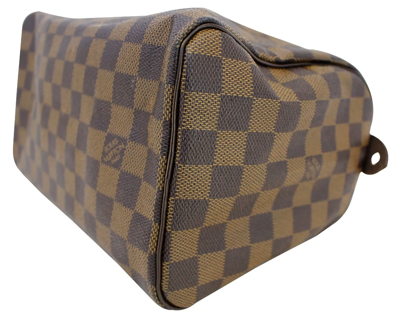 LOUIS VUITTON Damier Ebene Speedy 25 Handbag