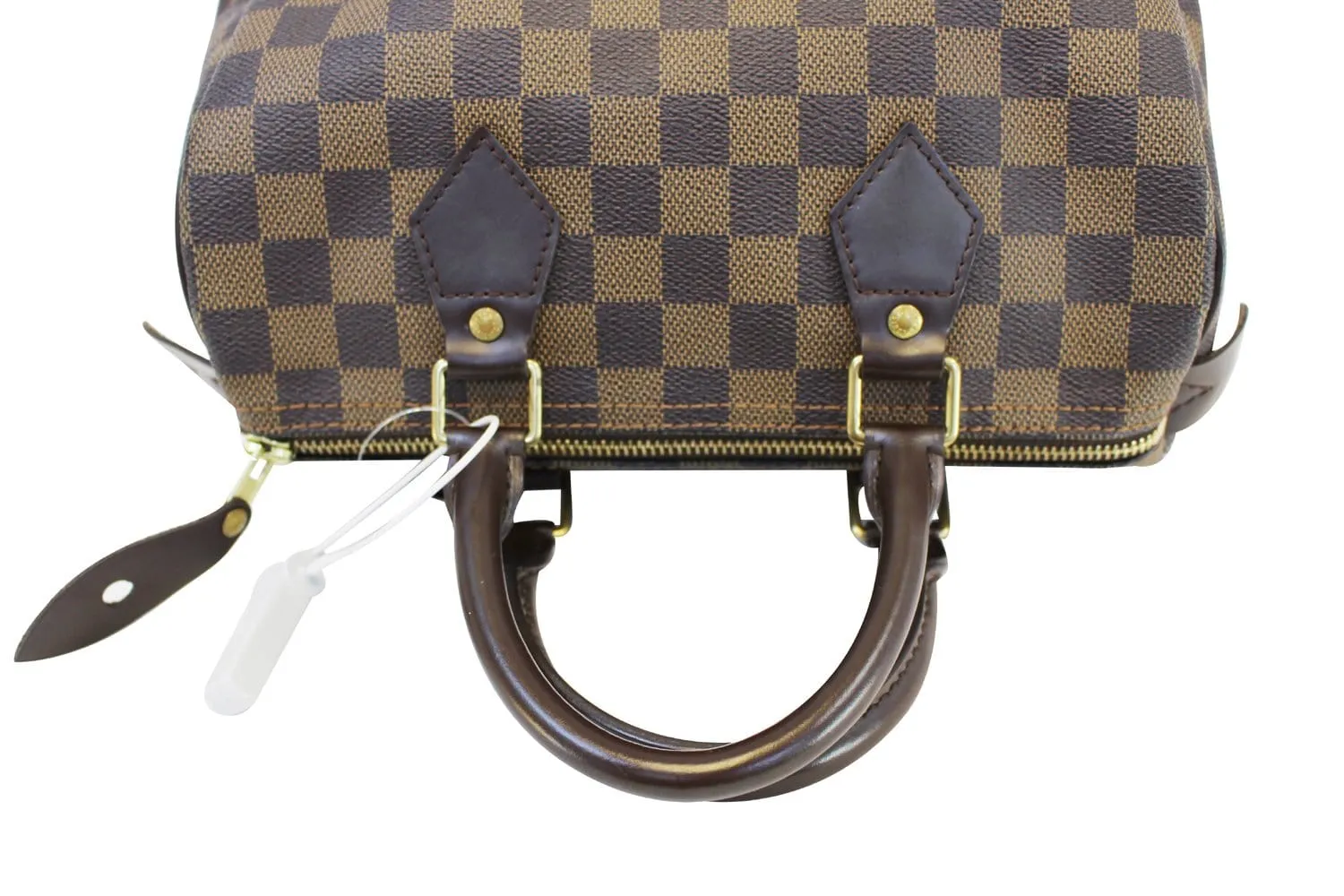 LOUIS VUITTON Damier Ebene Speedy 25 Handbag