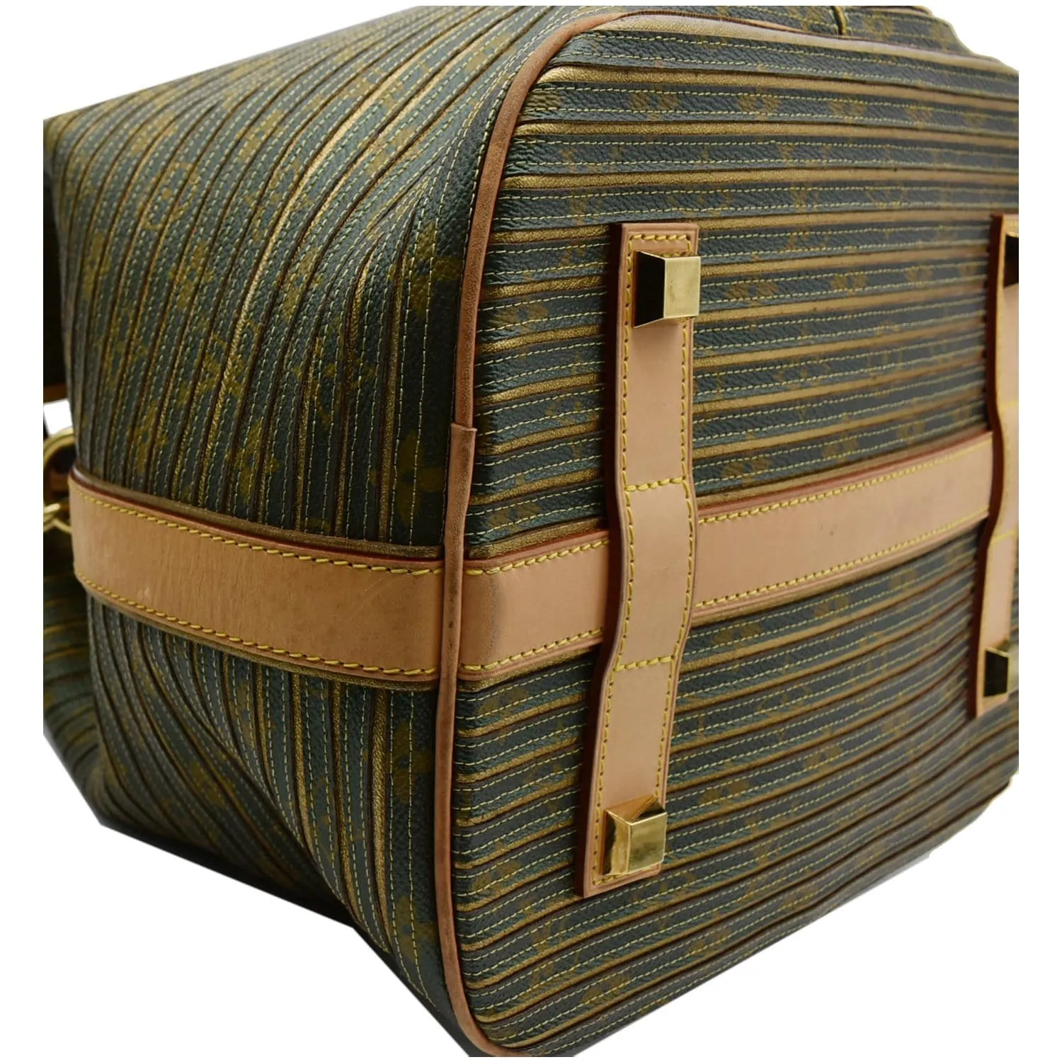 LOUIS VUITTON Eden Neo Monogram Canvas Shoulder Bag Green