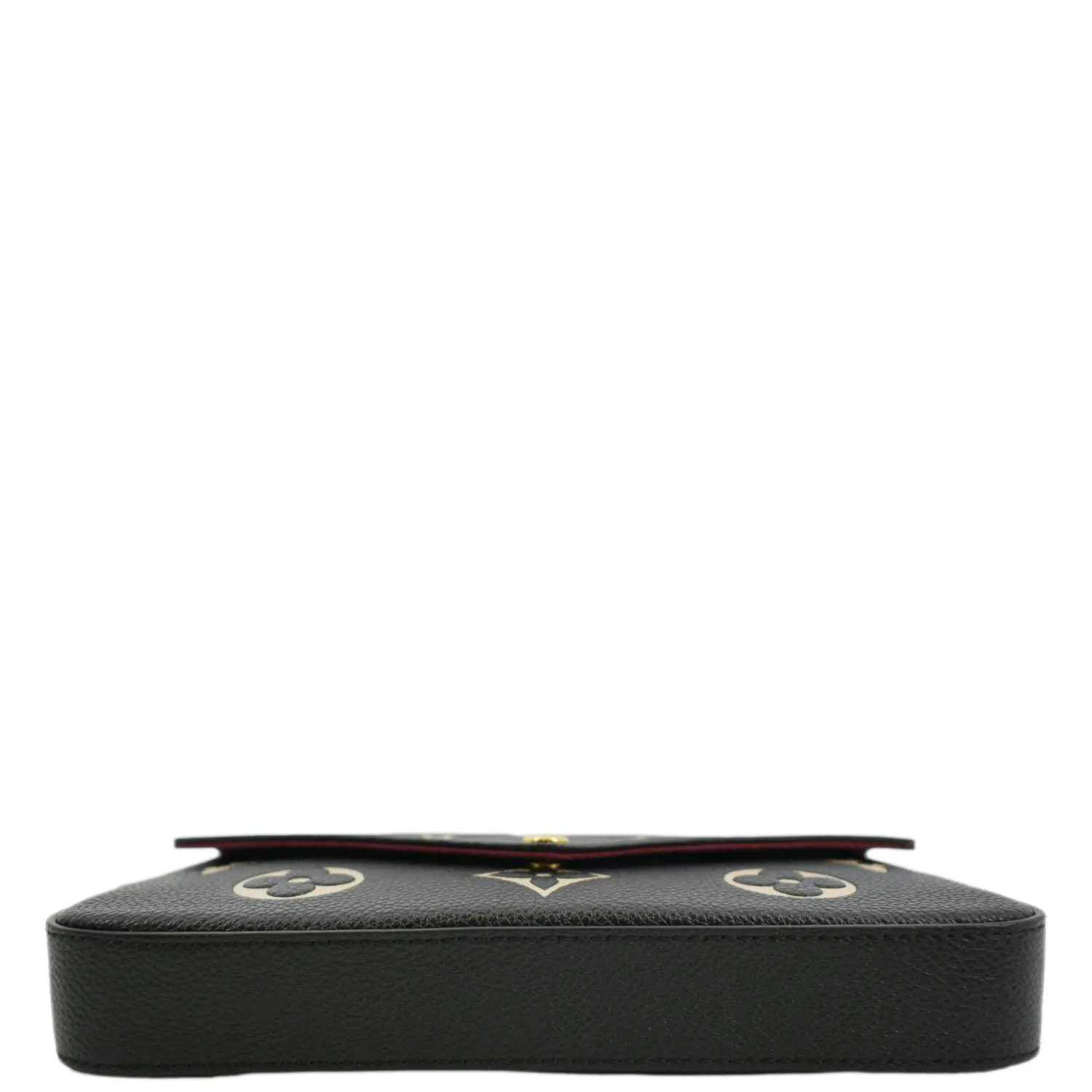 LOUIS VUITTON Felicie Pochette Monogram Empreinte Crossbody Bag Bicolor