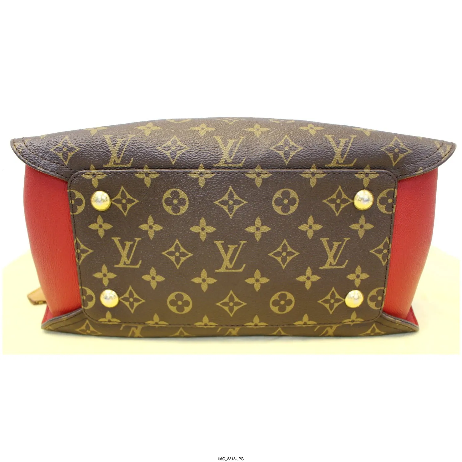 LOUIS VUITTON Gaia Monogram Canvas Shoulder Handbag