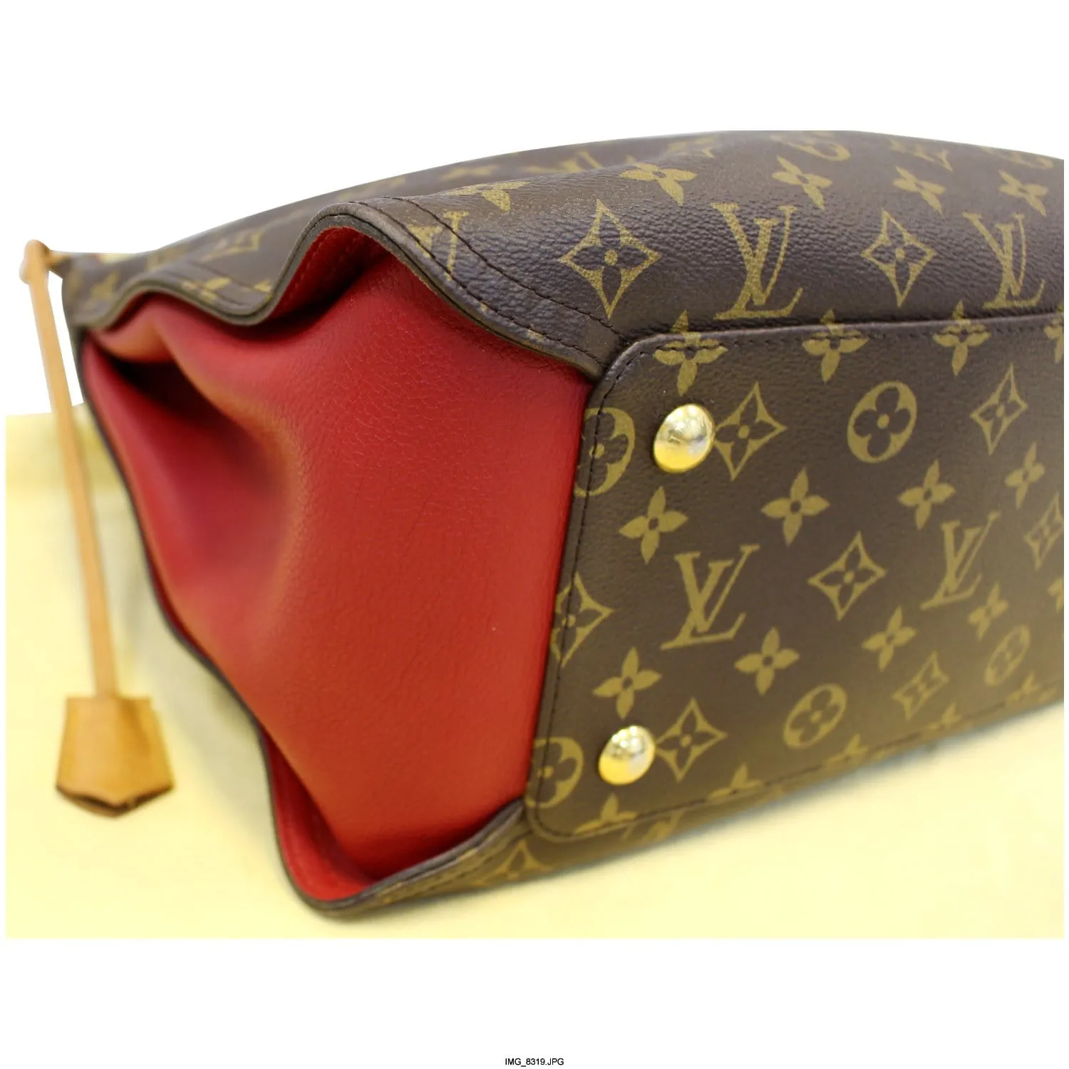 LOUIS VUITTON Gaia Monogram Canvas Shoulder Handbag