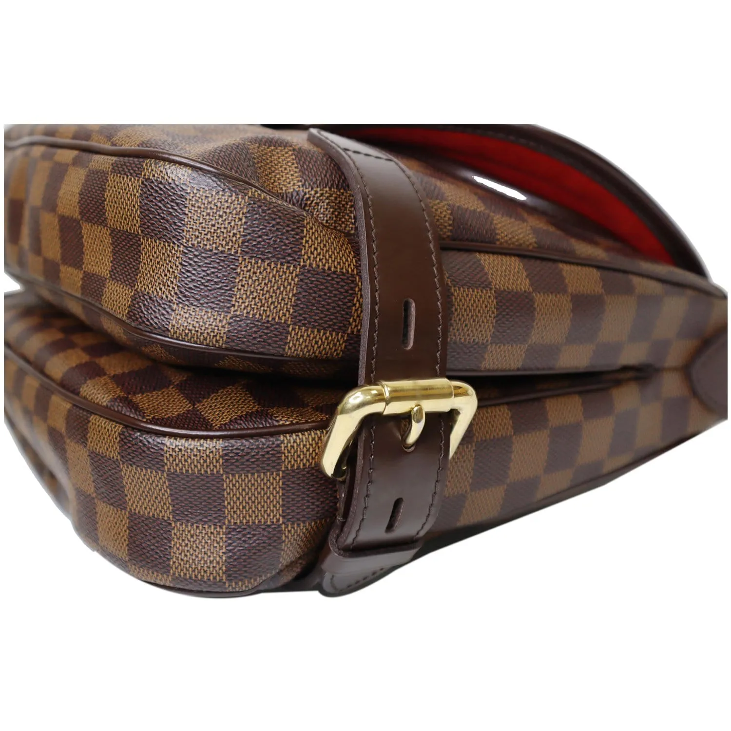 LOUIS VUITTON Highbury Damier Ebene Shoulder Bag Brown