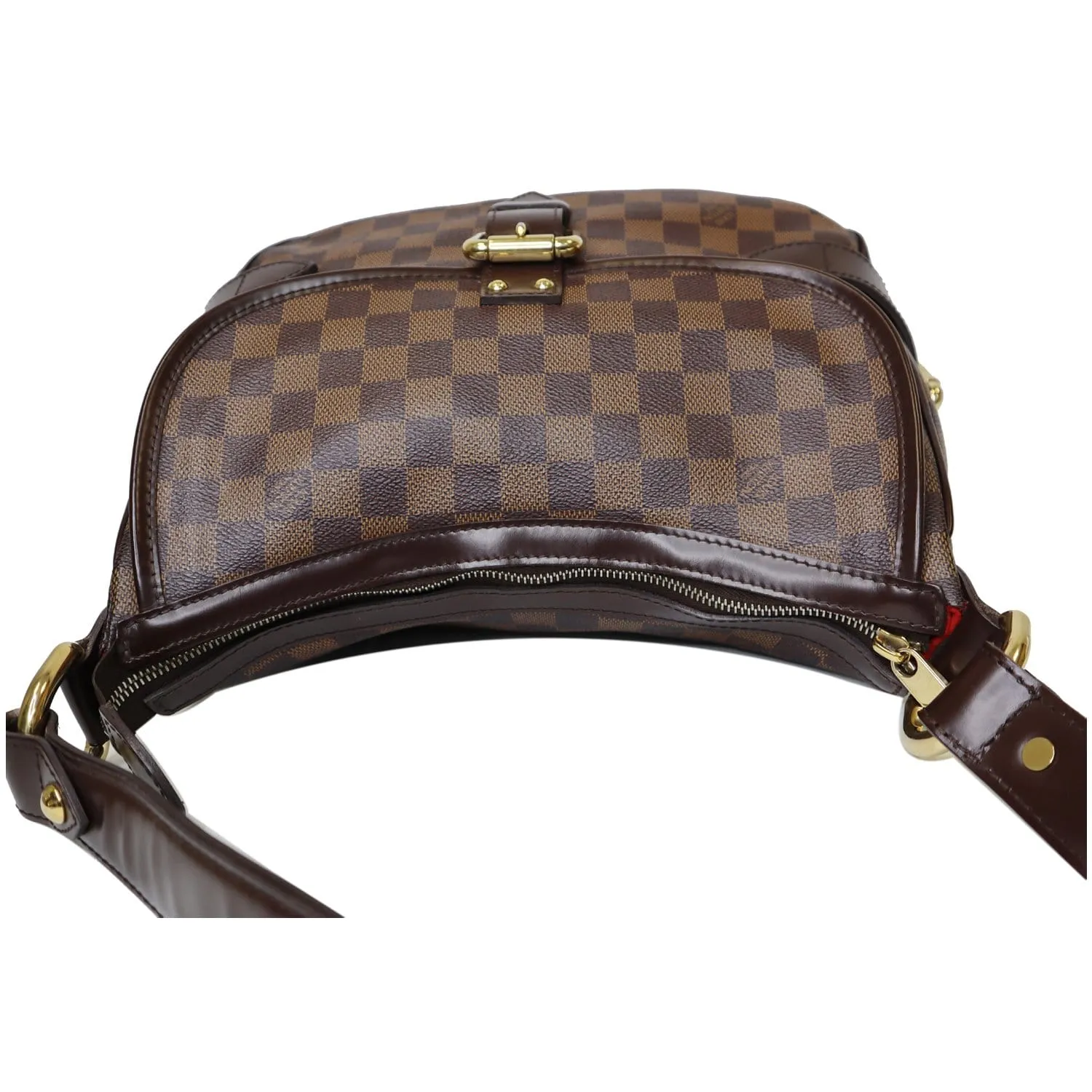 LOUIS VUITTON Highbury Damier Ebene Shoulder Bag Brown