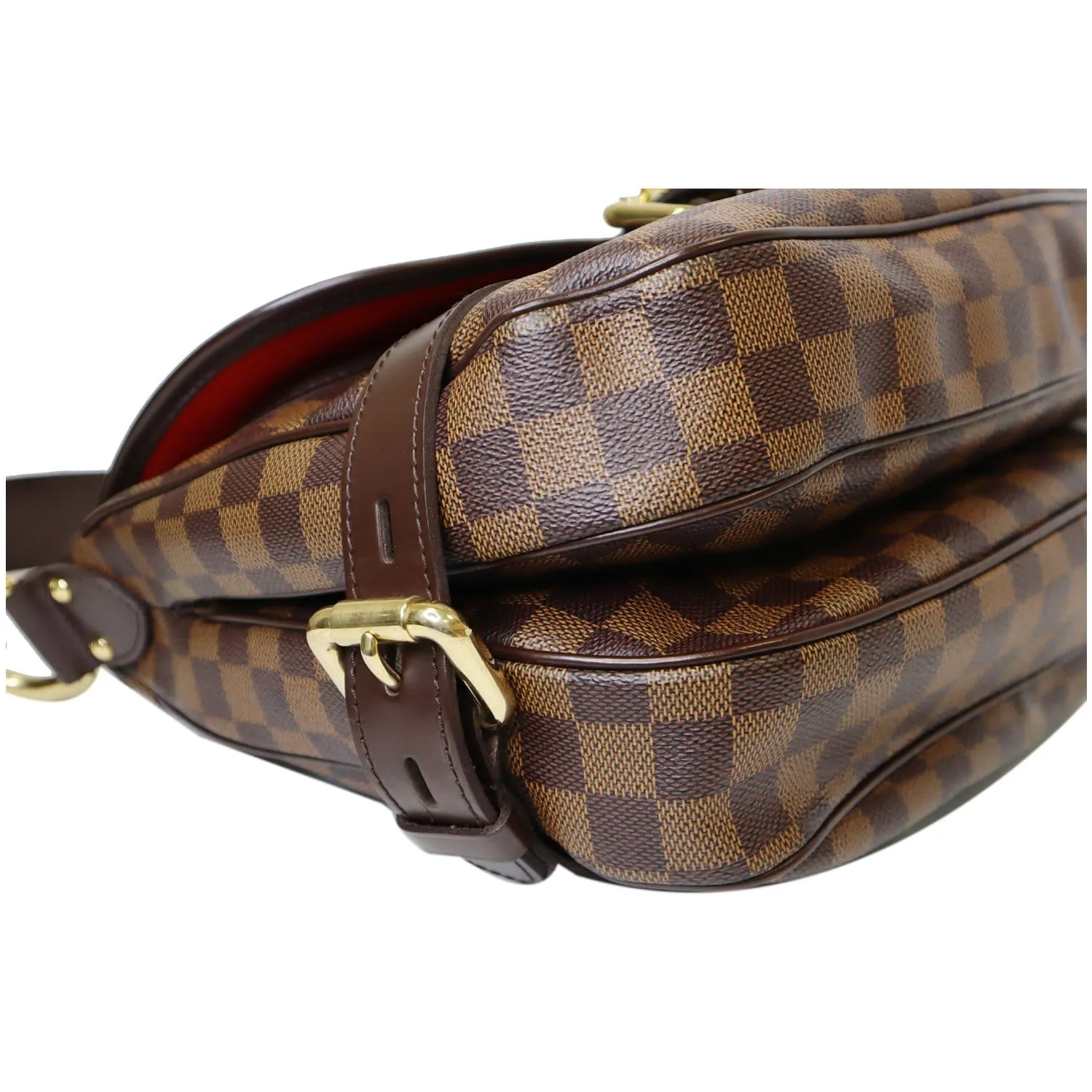 LOUIS VUITTON Highbury Damier Ebene Shoulder Bag Brown