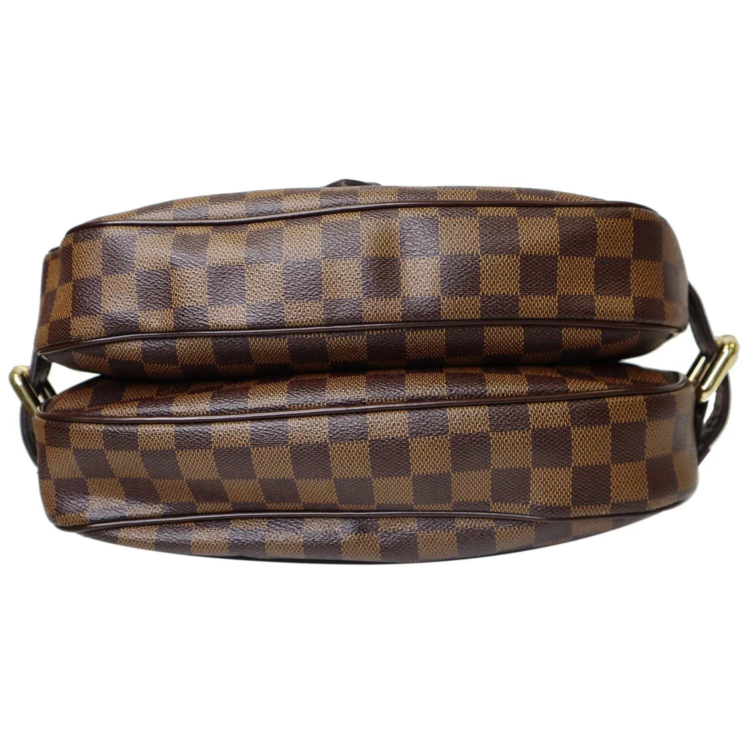 LOUIS VUITTON Highbury Damier Ebene Shoulder Bag Brown