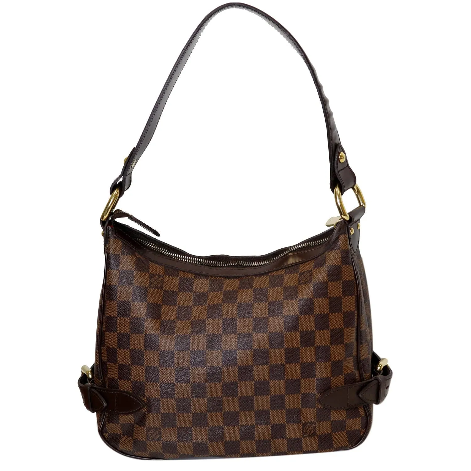 LOUIS VUITTON Highbury Damier Ebene Shoulder Bag Brown