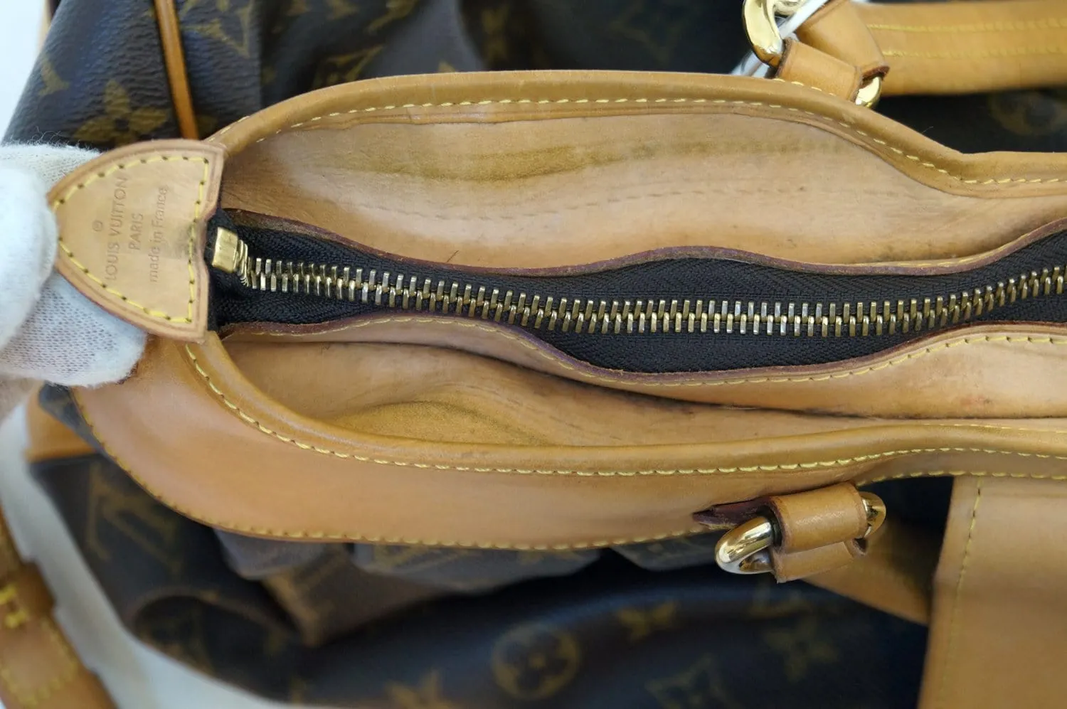 LOUIS VUITTON Monogram Boetie GM Shoulder Handbag
